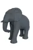 Product image 8 of the product “Elephant, 98cm Length | GRC (Glassfibre Reinforced Concrete), Bronze Finish ”